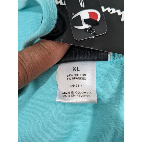 New! Champion Aqua Virginia Tech Flip Flop Print Stretch Tank Dress, XL - Picture 10 of 13